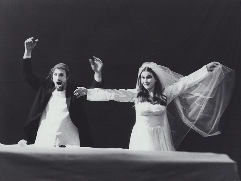 1978 - ELVIS ROCKGARDEN, Theaterfestival M&uuml;nchen (Artistenhochzeit)&copy;Oda Sternberg