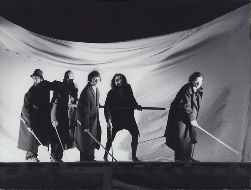 1978 - ELVIS ROCKGARDEN, Theaterfestival M&uuml;nchen (Die Blinden)&copy;Oda Sternberg