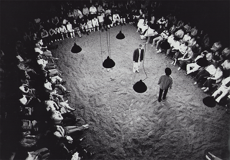1979 - WARTEN AUF GODOT, Villach (Carl Kittel, Kurt Bildstein) &copy;Michael Leischner