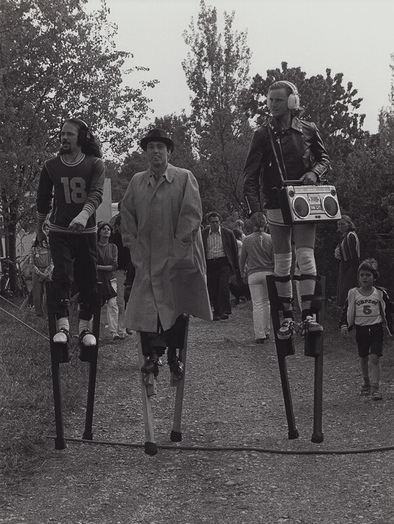 1980 - ZEIT F&Uuml;RS PARADIES - Theaterfestival M&uuml;nchen (Rolf Kassalicky, Franz Lenniger, Eberhard Rohrer)&copy;V Giesche