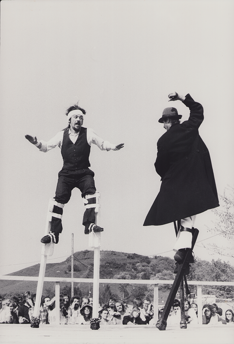1980 - ZEIT F&Uuml;RS PARADIES - Theaterfestival M&uuml;nchen (Rolf Kassalicky, Kurt Bildstein) &copy;FTM