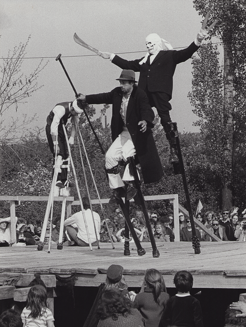 1980 - ZEIT F&Uuml;RS PARADIES - Theaterfestival M&uuml;nchen (Rolf Kassalicky, Kurt Bildstein, Siegi Maschek)&copy;V Giesche