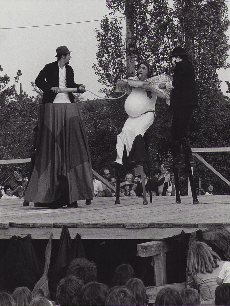 1980 - ZEIT F&Uuml;RS PARADIES - Theaterfestival M&uuml;nchen (Kurt Bildstein, WolfgangTiertze, Siegi Maschek)&copy;V Giesche