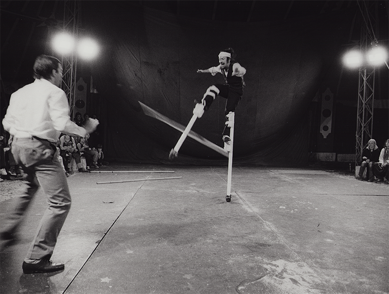 1980 - ZEIT F&Uuml;RS PARADIES - Cirkus-Atlas, Theaterfestival M&uuml;nchen (Reinhold Behling, Rolf Kassalicky)&copy;V Giesche