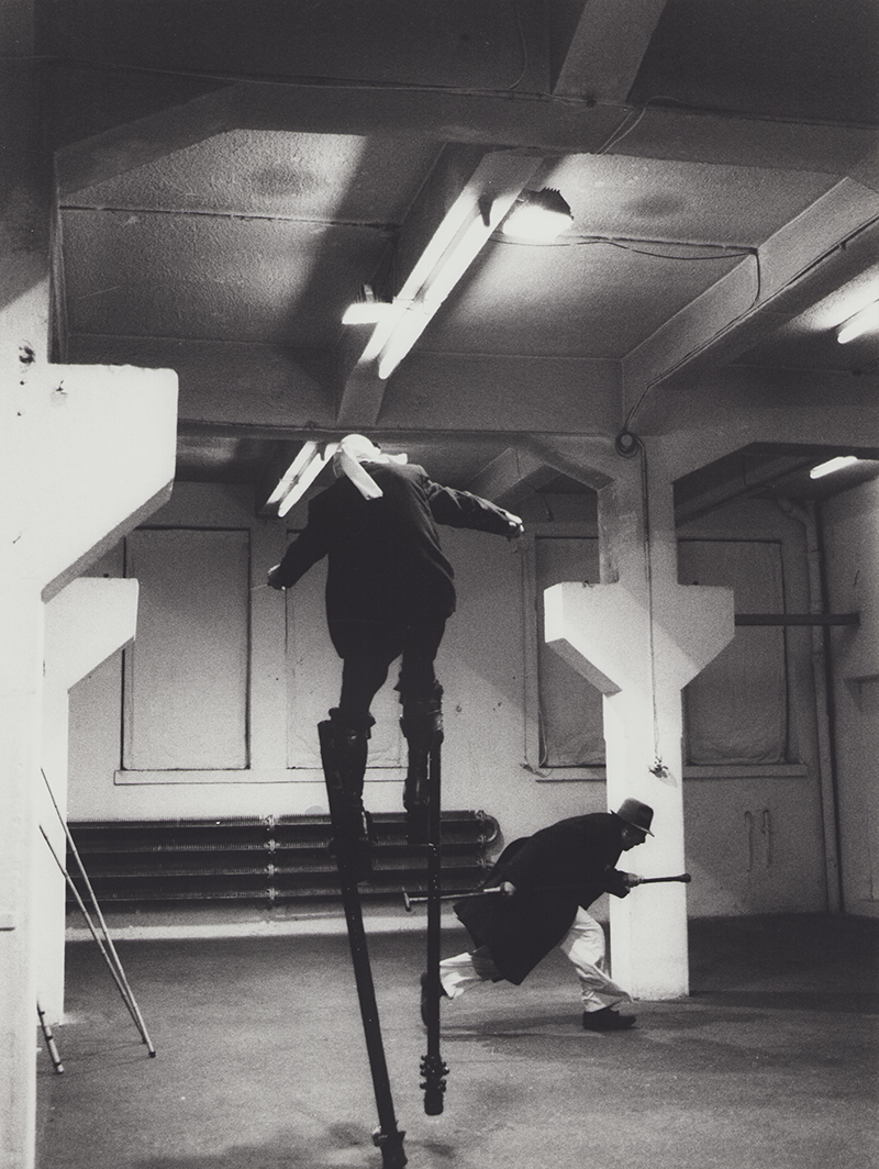 1980 - ZEIT F&Uuml;RS PARADIES, Probe, FTM-Halle, M&uuml;nchen (Siegi Maschek, Kurt Bildstein) &copy;FTM