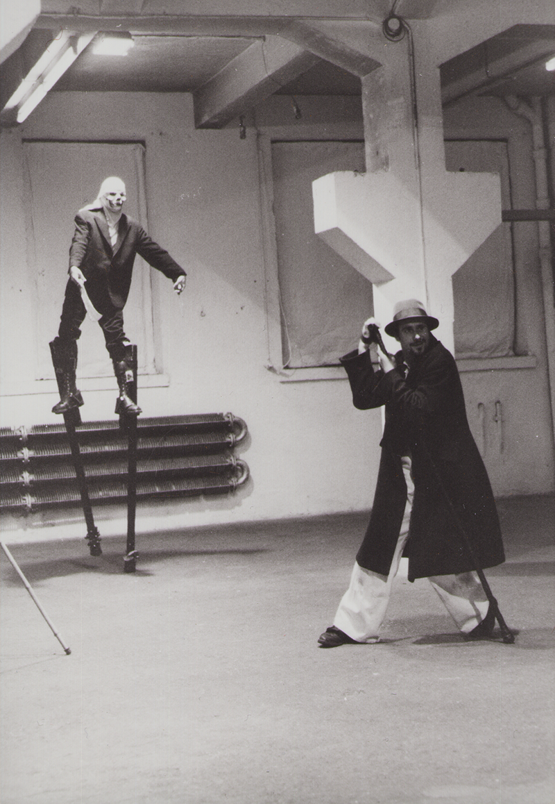 1980 - ZEIT F&Uuml;RS PARADIES, Probe, FTM-Halle, M&uuml;nchen (Siegi Maschek, Kurt Bildstein) &copy;FTM