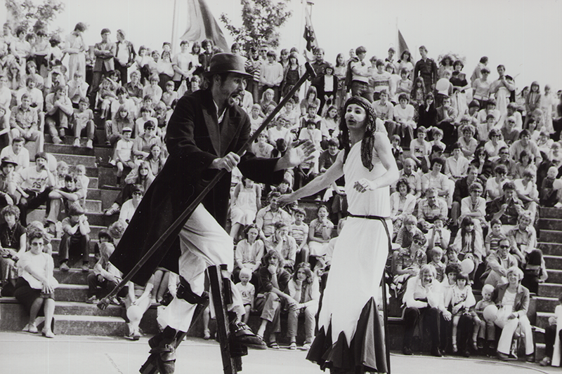 1980 - ZEIT F&Uuml;RS PARADIES, THEATRON Olympiagel&auml;nde, M&uuml;nchen (Kurt Bildstein, Wolfgang Tietze) &copy;FTM