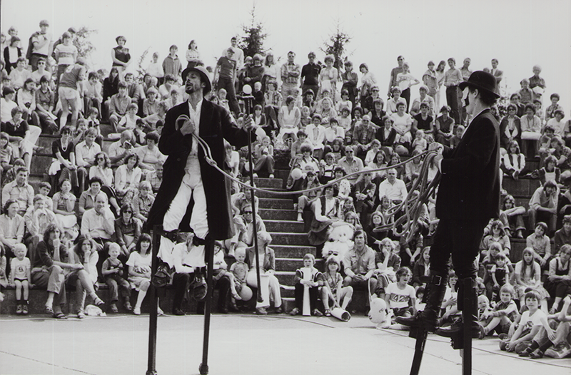 1980 - ZEIT F&Uuml;RS PARADIES, THEATRON Olympiagel&auml;nde, M&uuml;nchen (Kurt Bildstein, Siegi Maschek) &copy;FTM