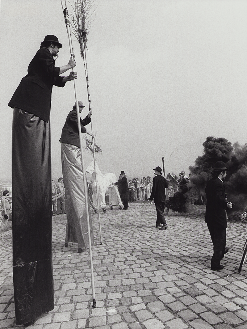 1980 - BERGPROZESSION (Kurt Bildstein, Siegi Maschek, Katharina Voss, Rolf Kassalicky) &copy;V Giesche