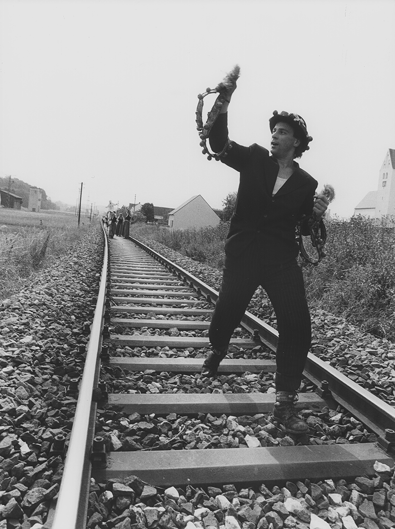 1980 - Dorffest, Bahnlinie (Ren&eacute; Pandis) &copy;Giesche