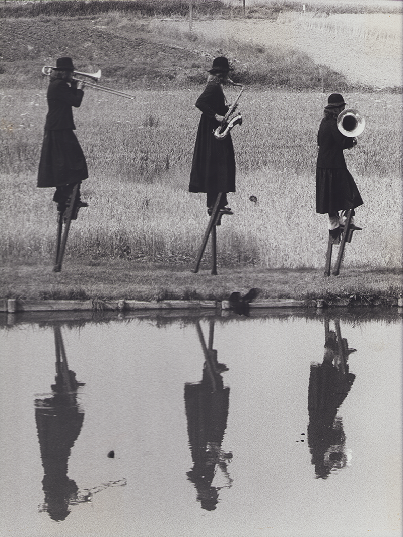 1980 - Dorffest, am Weiher &copy;Giesche