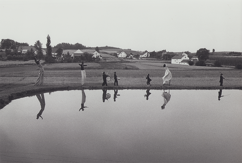 1980 - Dorffest, am Weiher &copy;Giesche