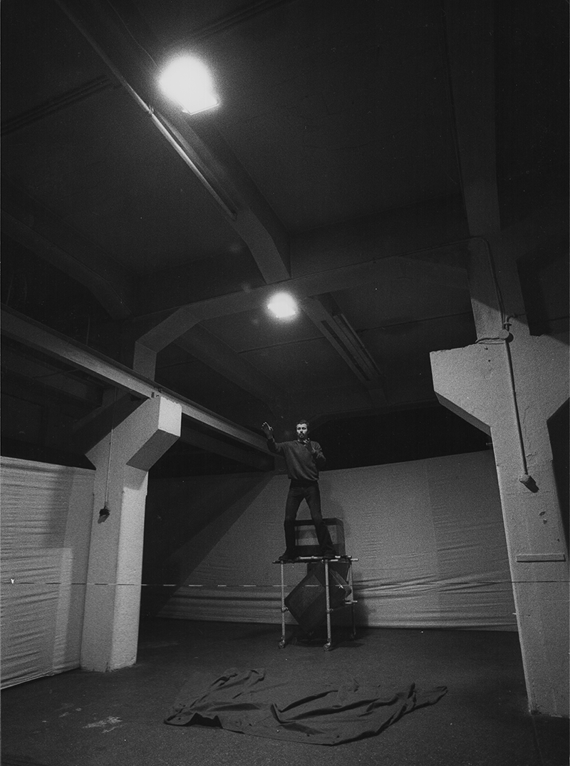 1981 - Hamletmaschine, Pest in Buda (Kurt Bildstein) &copy;Volkmar Giesche