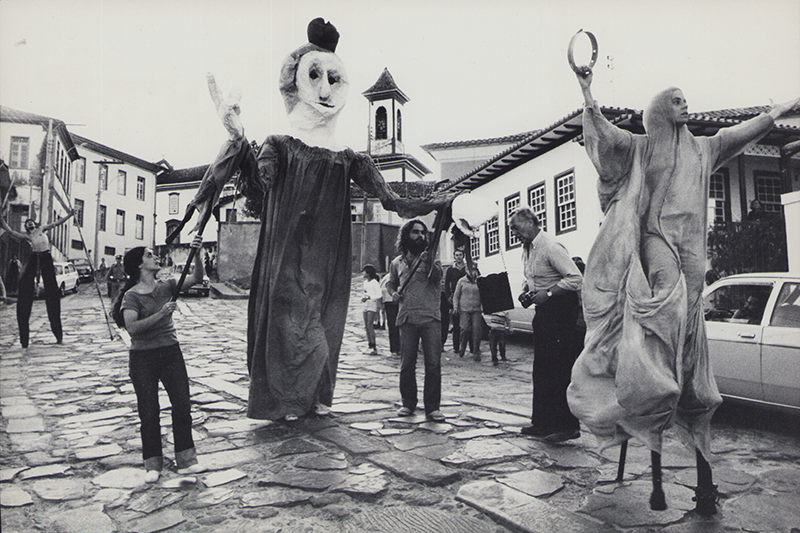 1982 - Strassentheater, Diamantina, Brasilien &copy;FTM