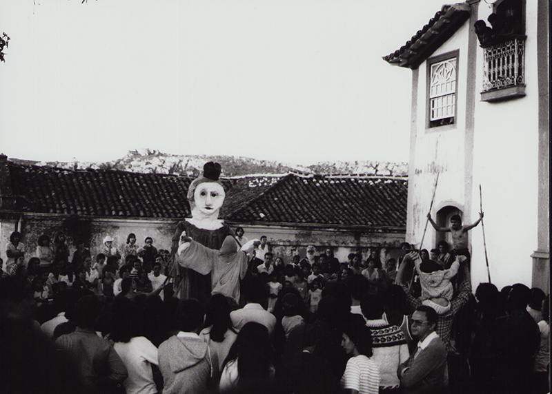1982 - Strassentheater, Diamantina, Brasilien &copy;FTM