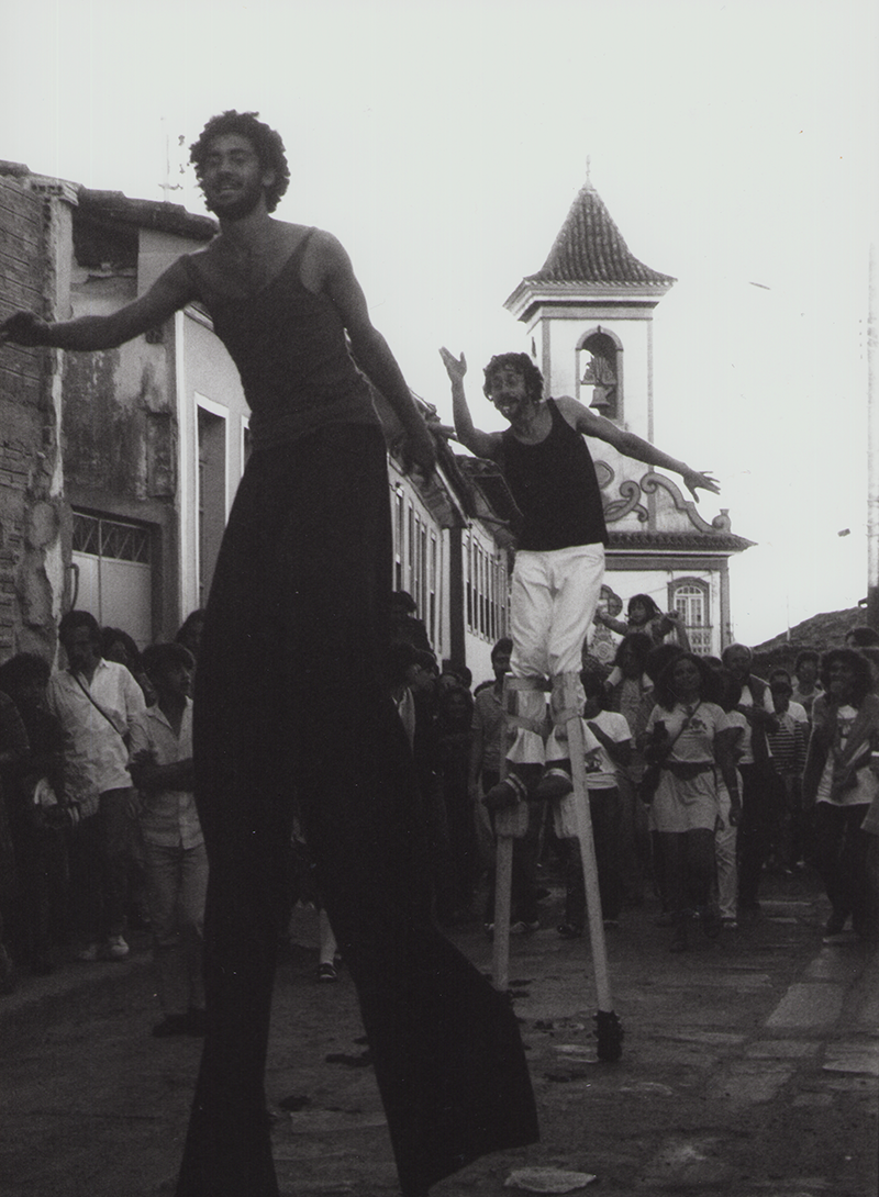1982 - Strassentheater, Diamantina, Brasilien &copy;FTM