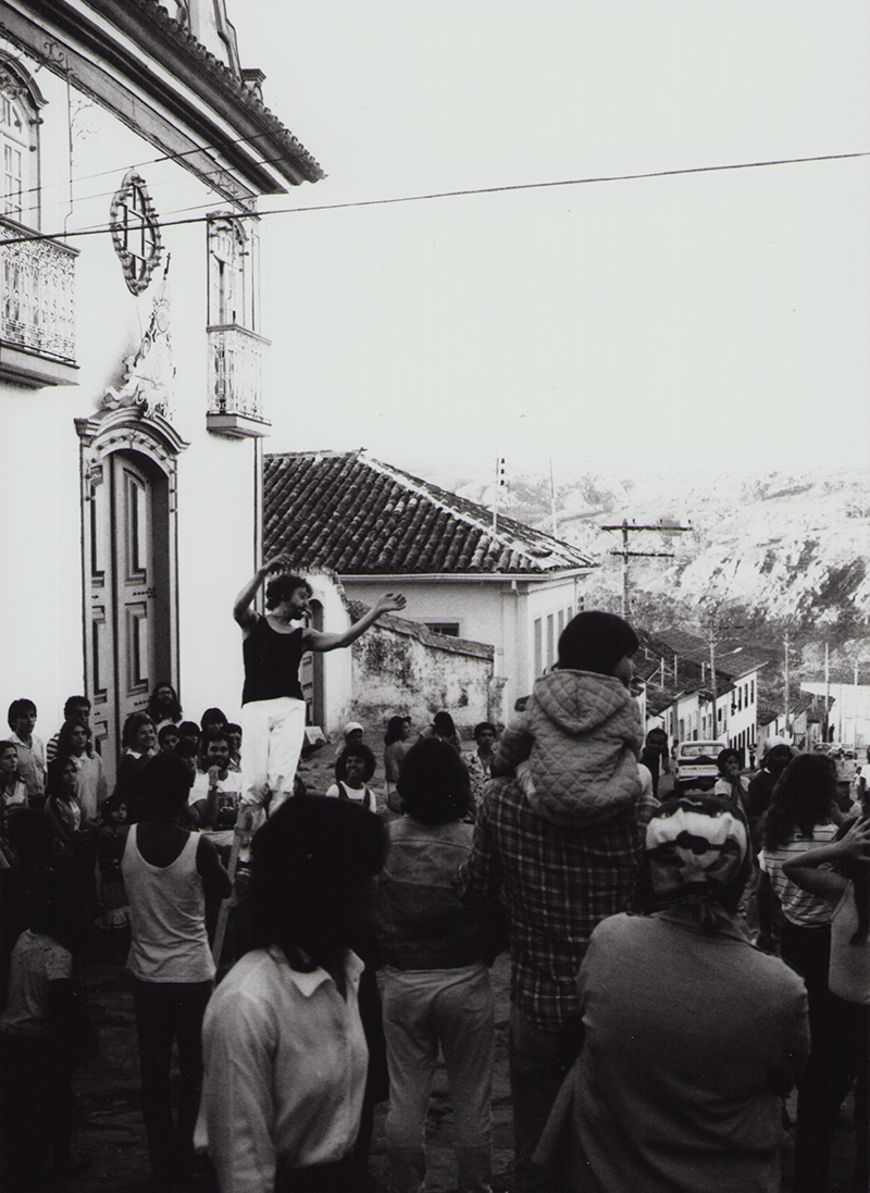 1982 - Strassentheater, Diamantina, Brasilien &copy;FTM
