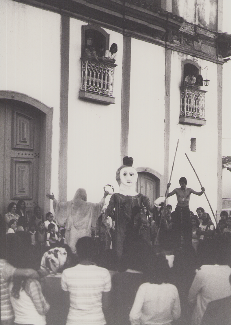 1982 - Strassentheater, Diamantina, Brasilien &copy;FTM