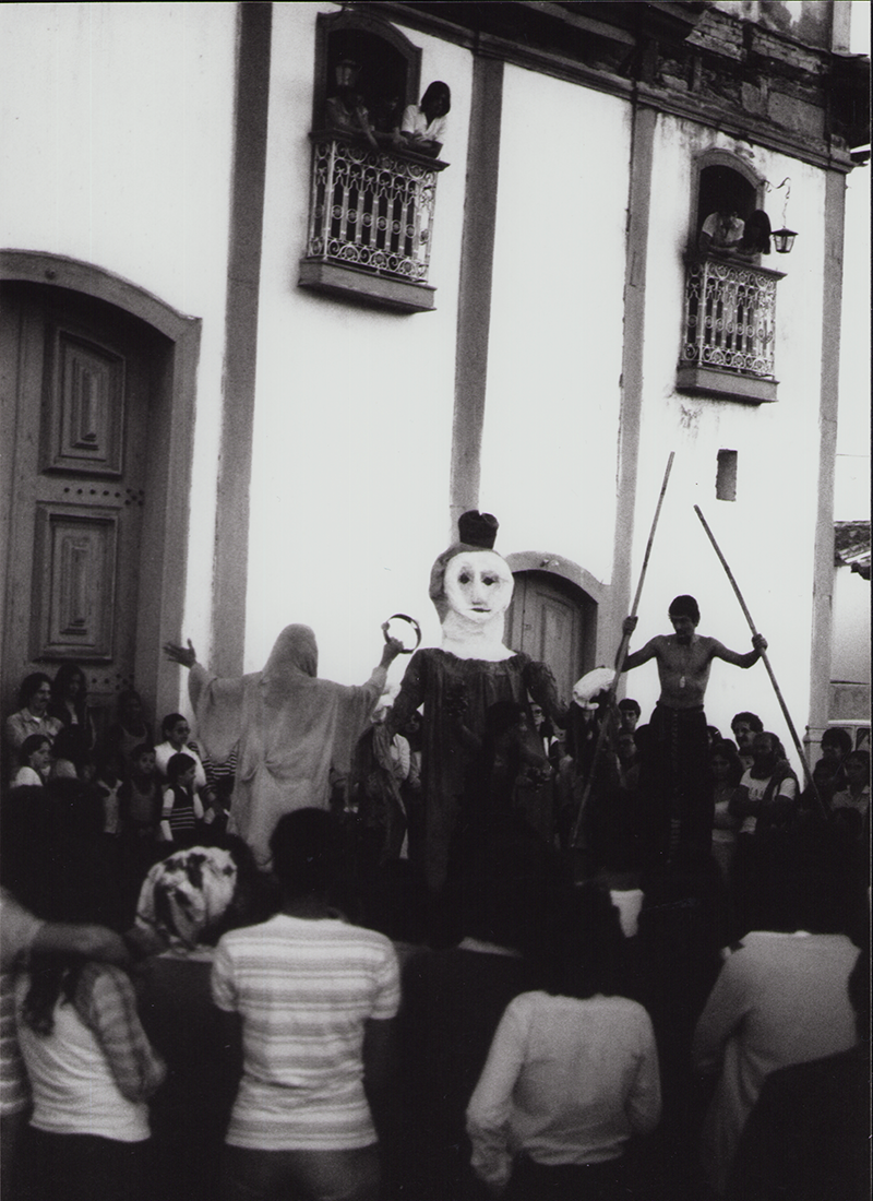1982 - Strassentheater, Diamantina, Brasilien &copy;FTM