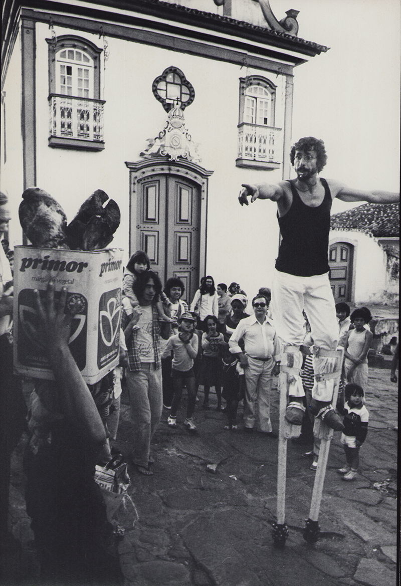 1982 - Strassentheater, Diamantina, Brasilien &copy;FTM