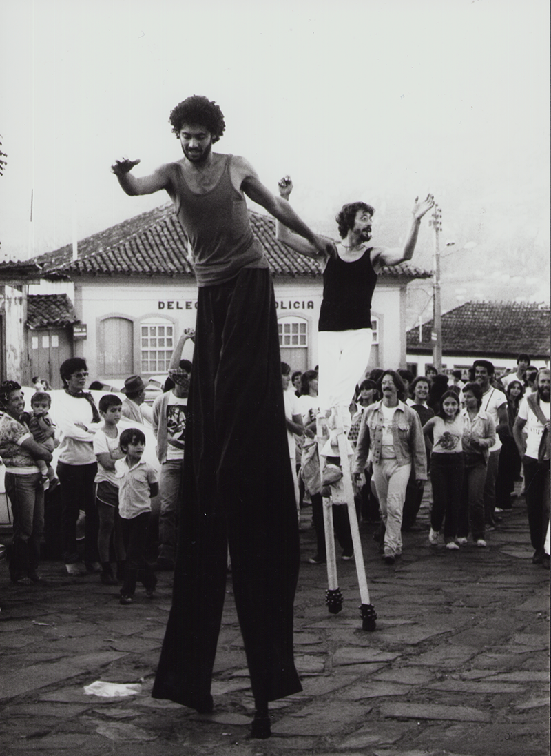 1982 - Strassentheater, Diamantina, Brasilien &copy;FTM