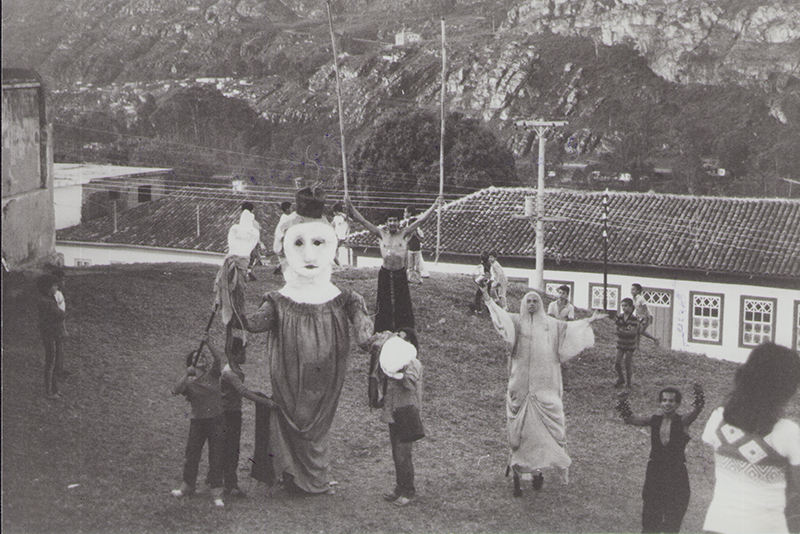 1982 - Strassentheater, Diamantina, Brasilien &copy;FTM