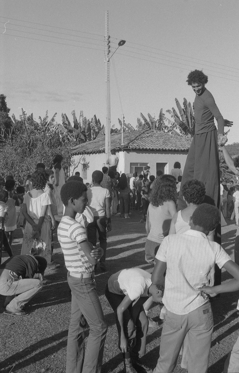 1982 - Strassentheater, Diamantina, Brasilien &copy;FTM