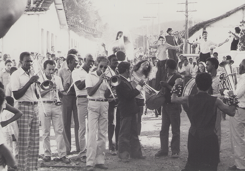 1982 - Teatro de Rua, Inhai, Dorf bei Diamantina, Brasilien &copy;FTM