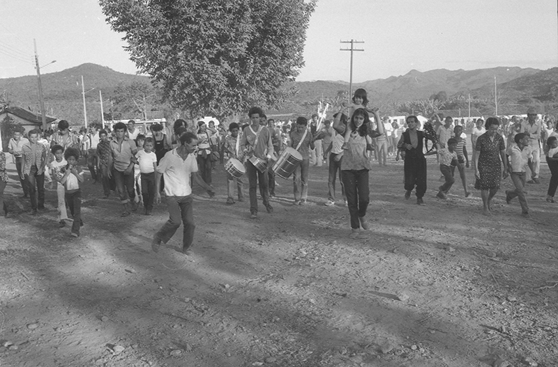 1982 - Teatro de Rua, Inhai, Dorf bei Diamantina, Brasilien &copy;FTM