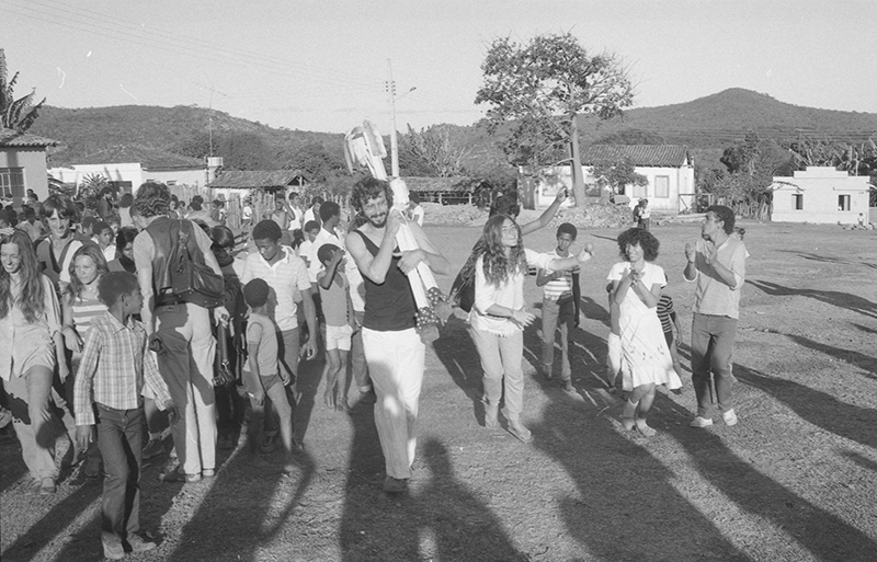1982 - Teatro de Rua, Inhai, Dorf bei Diamantina, Brasilien &copy;FTM