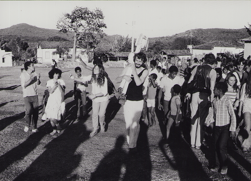 1982 - Teatro de Rua, Inhai, Dorf bei Diamantina, Brasilien  &copy;FTM