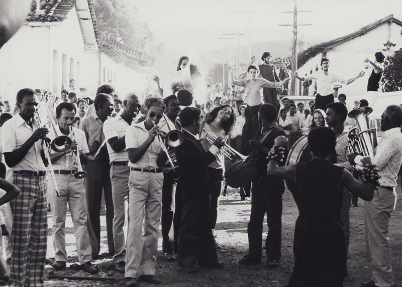 1982 - Teatro de Rua, Inhai, Dorf bei Diamantina, Brasilien  &copy;FTM
