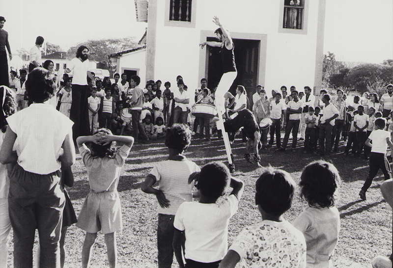 1982 - Teatro de Rua, Inhai, Dorf bei Diamantina, Brasilien  &copy;FTM