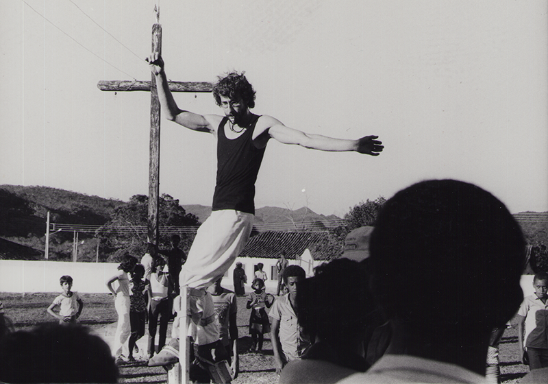 1982 - Teatro de Rua, Inhai, Dorf bei Diamantina, Brasilien  &copy;FTM