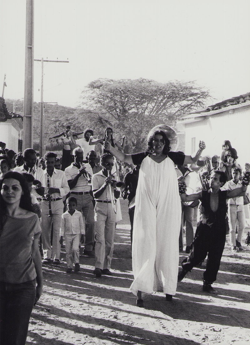1982 - Teatro de Rua, Inhai, Dorf bei Diamantina, Brasilien  &copy;FTM
