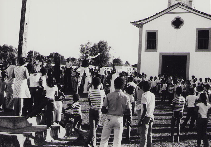 1982 - Teatro de Rua, Inhai, Dorf bei Diamantina, Brasilien  &copy;FTM