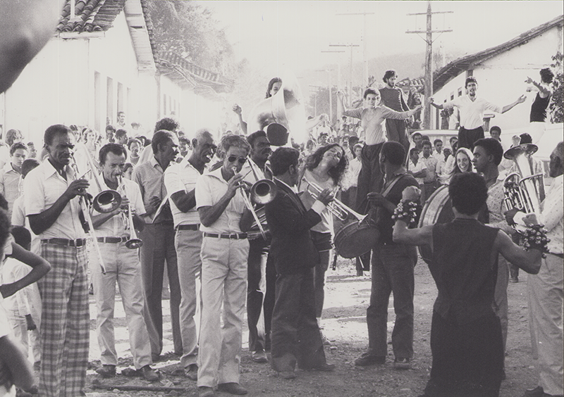 1982 - Teatro de Rua, Inhai, Dorf bei Diamantina, Brasilien  &copy;FTM