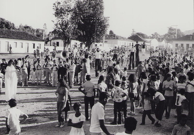 1982 - Teatro de Rua, Inhai, Dorf bei Diamantina, Brasilien  &copy;FTM