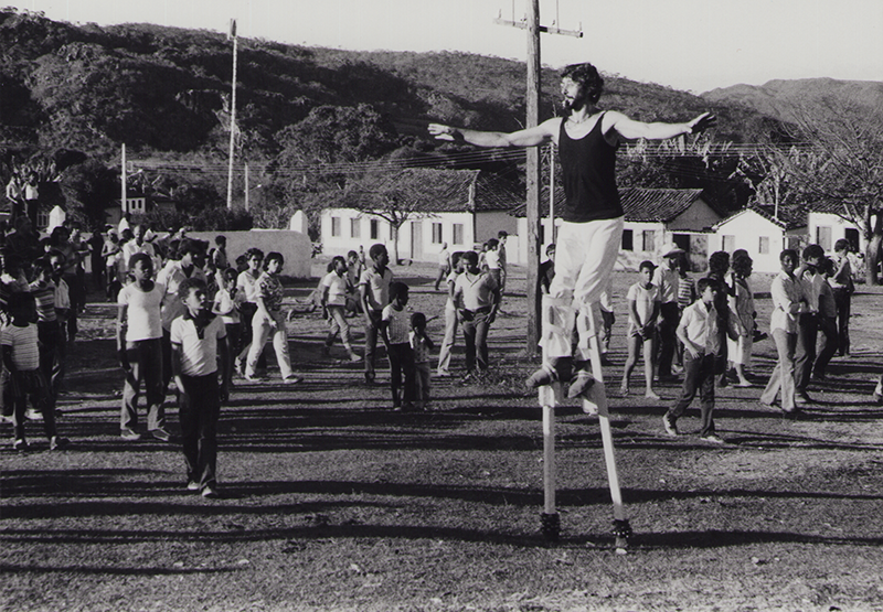 1982 - Teatro de Rua, Inhai, Dorf bei Diamantina, Brasilien  &copy;FTM
