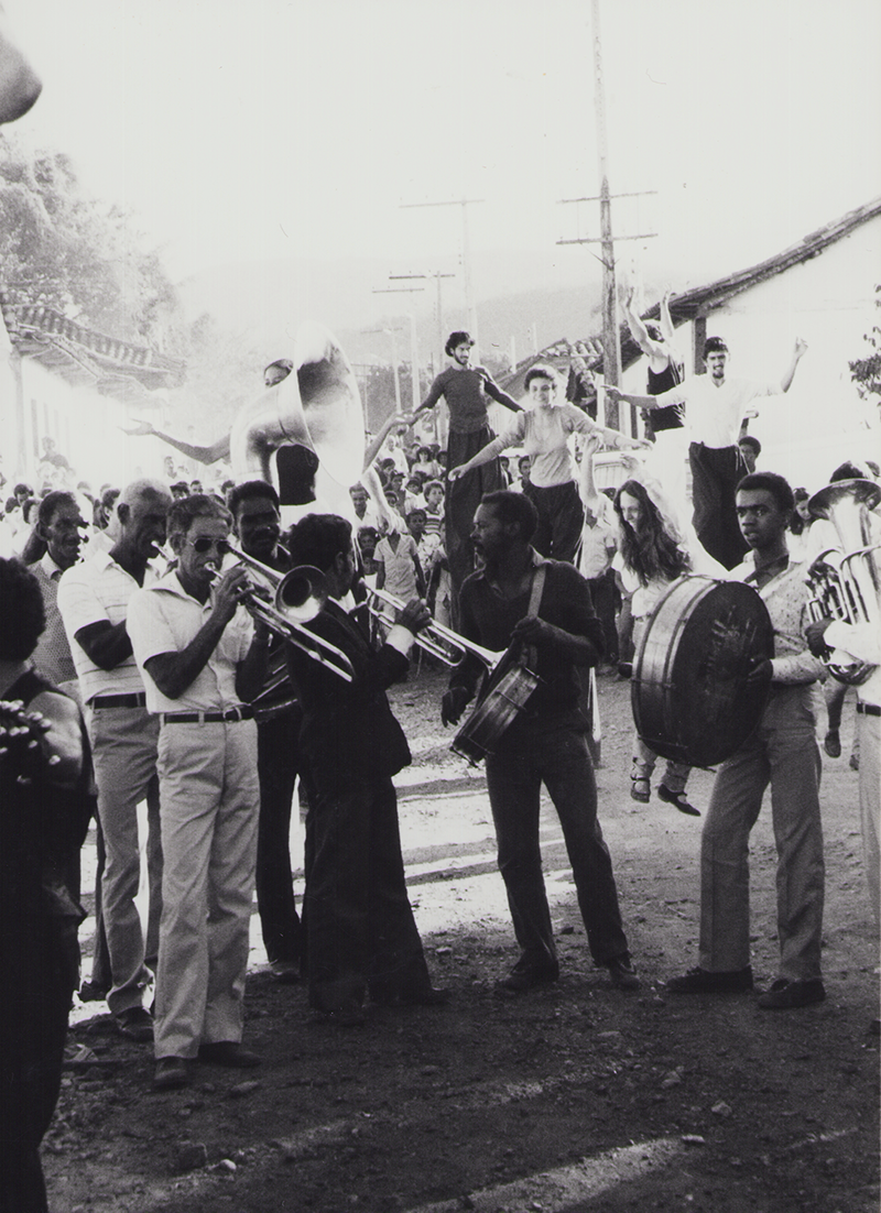 1982 - Teatro de Rua, Inhai, Dorf bei Diamantina, Brasilien  &copy;FTM