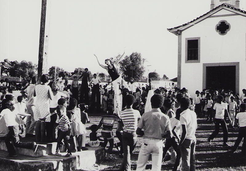 1982 - Teatro de Rua, Inhai, Dorf bei Diamantina, Brasilien  &copy;FTM