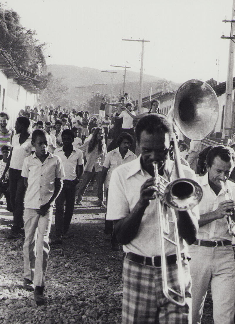 1982 - Teatro de Rua, Inhai, Dorf bei Diamantina, Brasilien  &copy;FTM