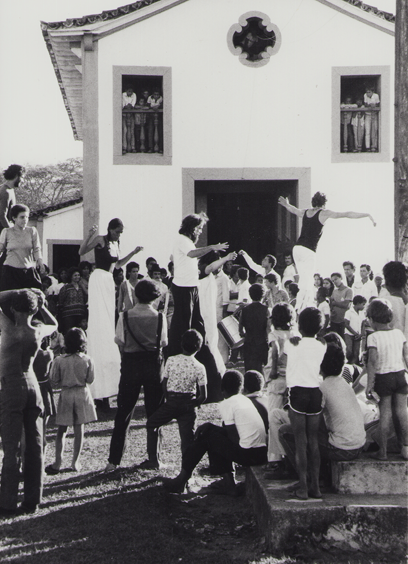 1982 - Teatro de Rua, Inhai, Dorf bei Diamantina, Brasilien &copy;FTM