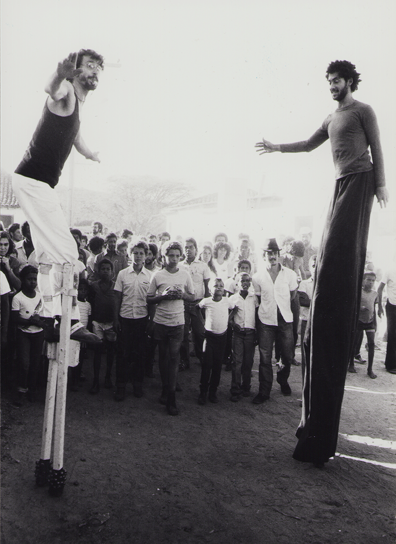 1982 - Teatro de Rua, Inhai, Dorf bei Diamantina, Brasilien  &copy;FTM
