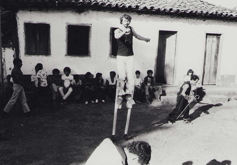 1982 - Teatro de Rua, Inhai, Dorf bei Diamantina, Brasilien &copy;FTM