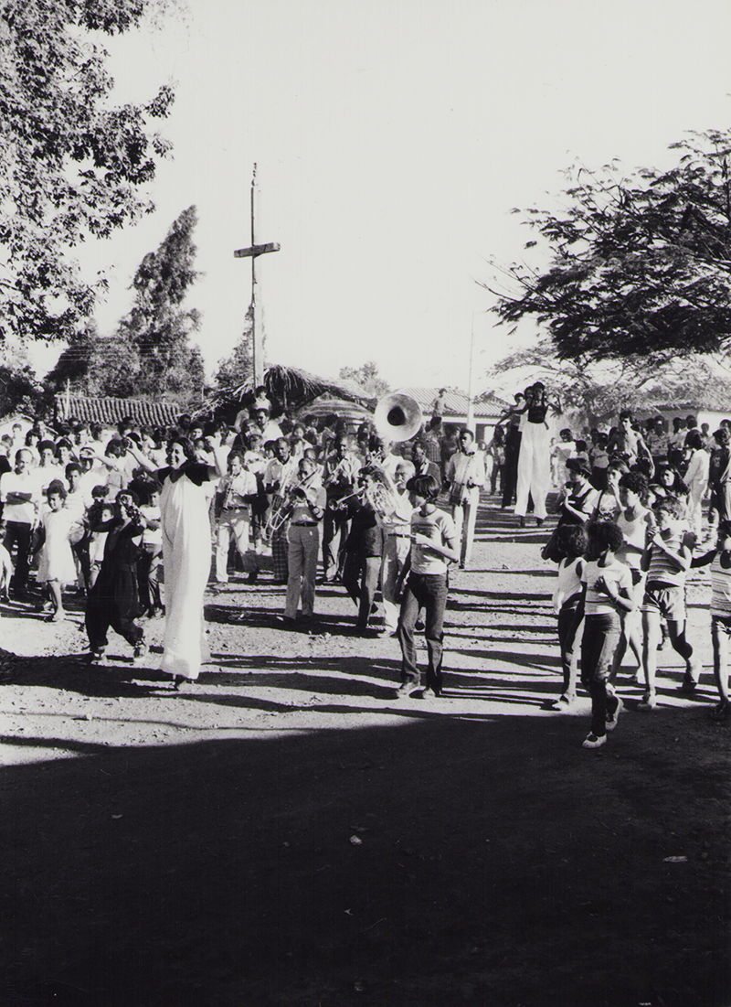 1982 - Teatro de Rua, Inhai, Dorf bei Diamantina, Brasilien &copy;FTM