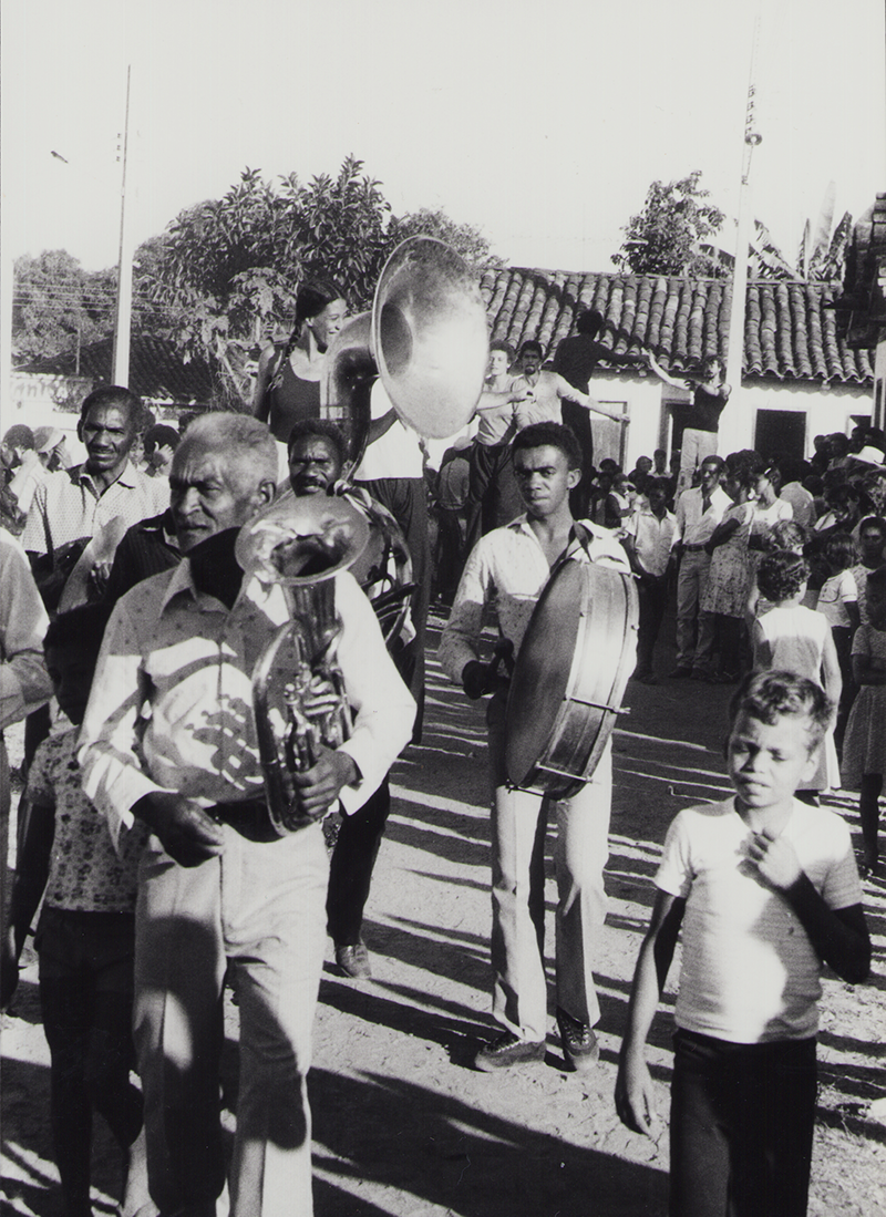 1982 - Teatro de Rua, Inhai, Dorf bei Diamantina, Brasilien &copy;FTM