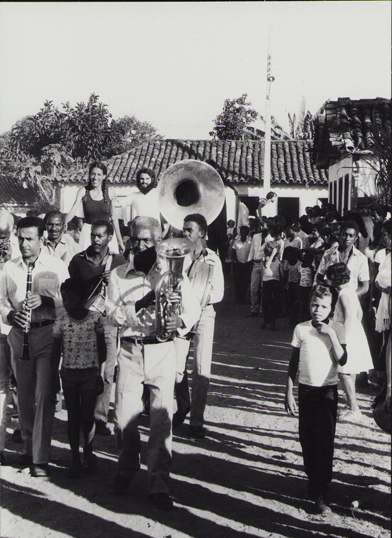 1982 - Teatro de Rua, Inhai, Dorf bei Diamantina, Brasilien &copy;FTM